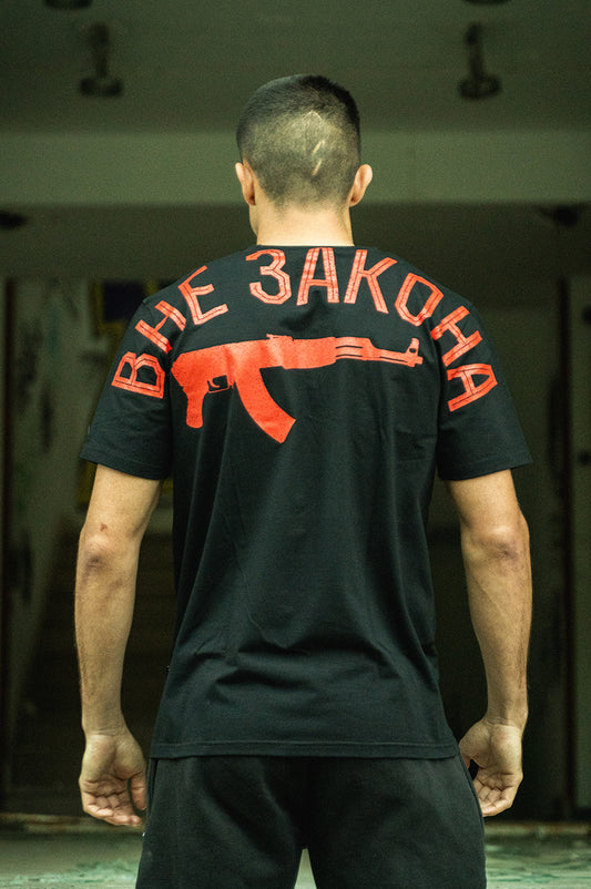 OUTLAW T-SHIRT [CYRILLIC EDITION] RED