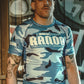 THE KNIFE GANG RASHGUARD [LIGHT BLUECAMO]