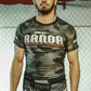 THE KNIFE GANG RASHGUARD [BLACKCAMO & RED]