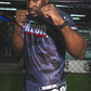THE KNIFE GANG RASHGUARD [BLACKCAMO & RED]