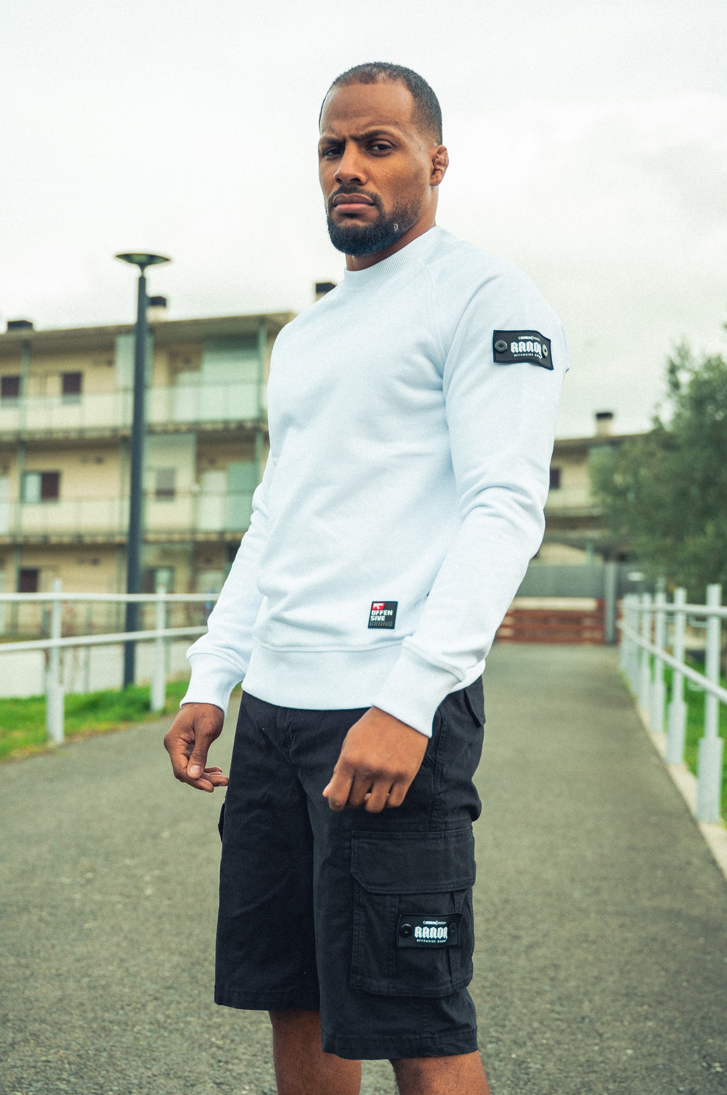 OG ACTION SWEATSHIRT WHITE