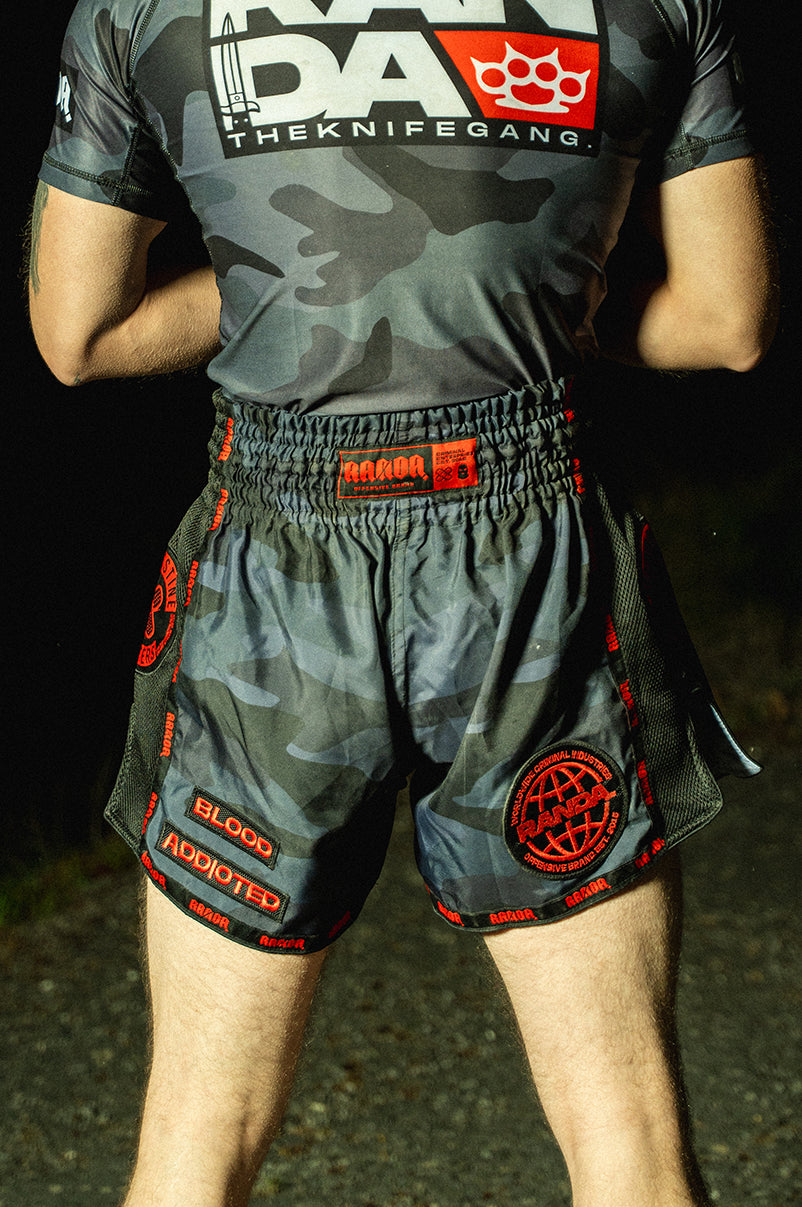 BLOOD ADDICTED MUAY THAI SHORT