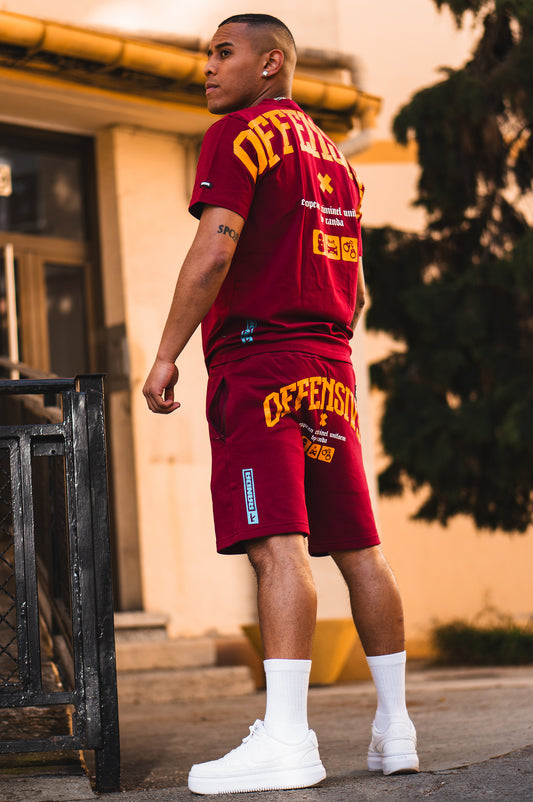 UNIFORM [BURGUNDY] SHORTS